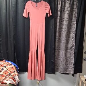 Elegant Pink Jumpsuit